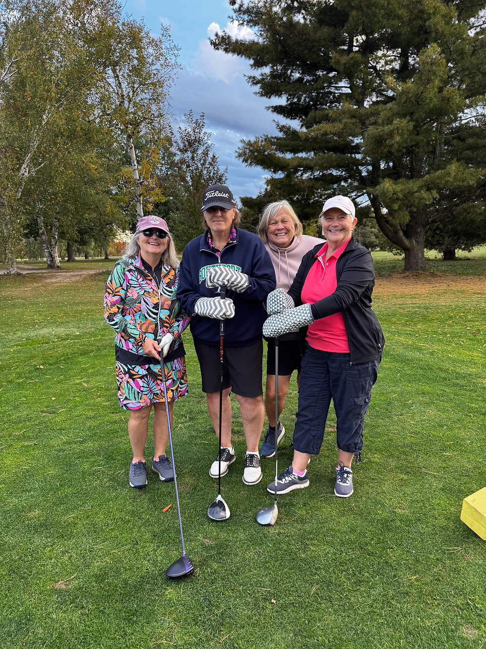 Teeing off with Oven Mitts - some unusual results!