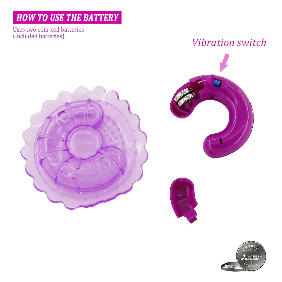Thumbnail: 1 Pair Sexy Pasties Stickers Vibrators Sex Toys for Women Nipple Cover Vibrator