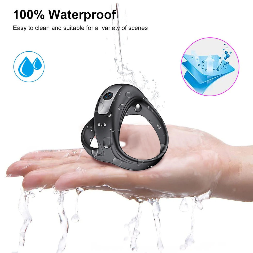 Thumbnail: Male Vibrator Penis Cock Ring on Sex Toys for Man Delay Ejaculation Silicone Vib