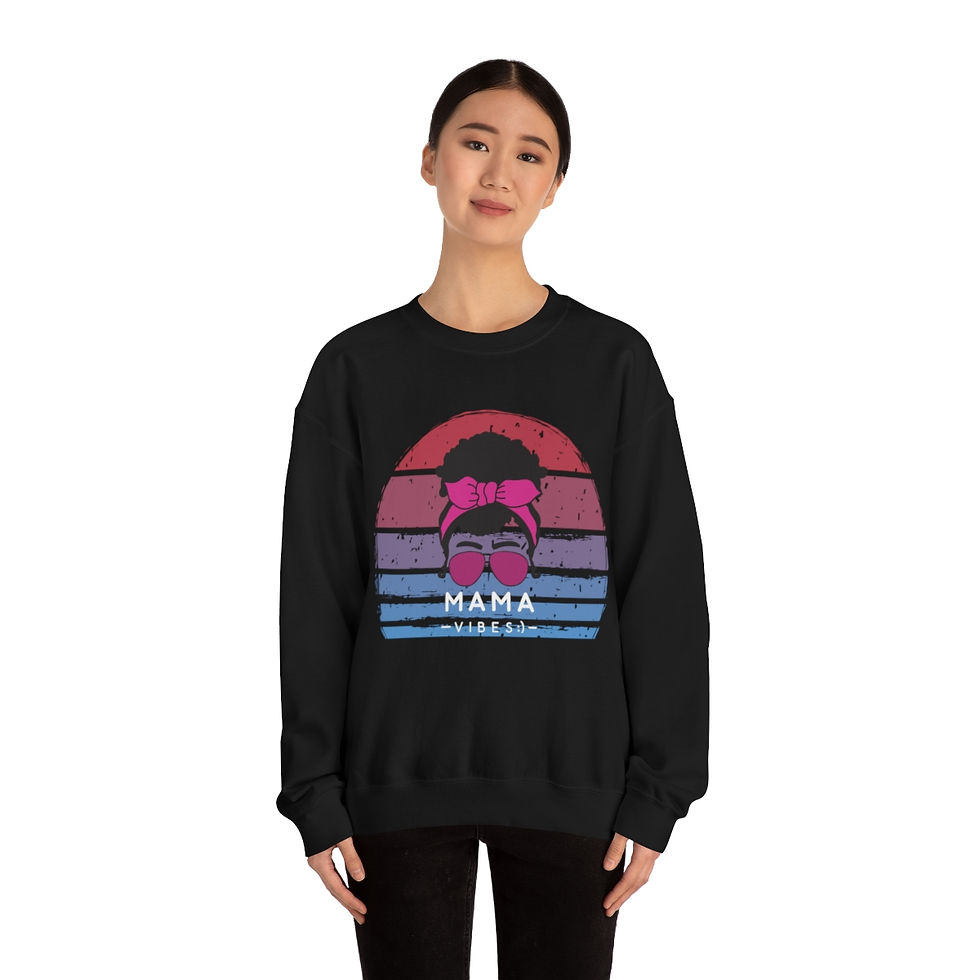 Thumbnail: Mama vibes Crewneck Sweatshirt