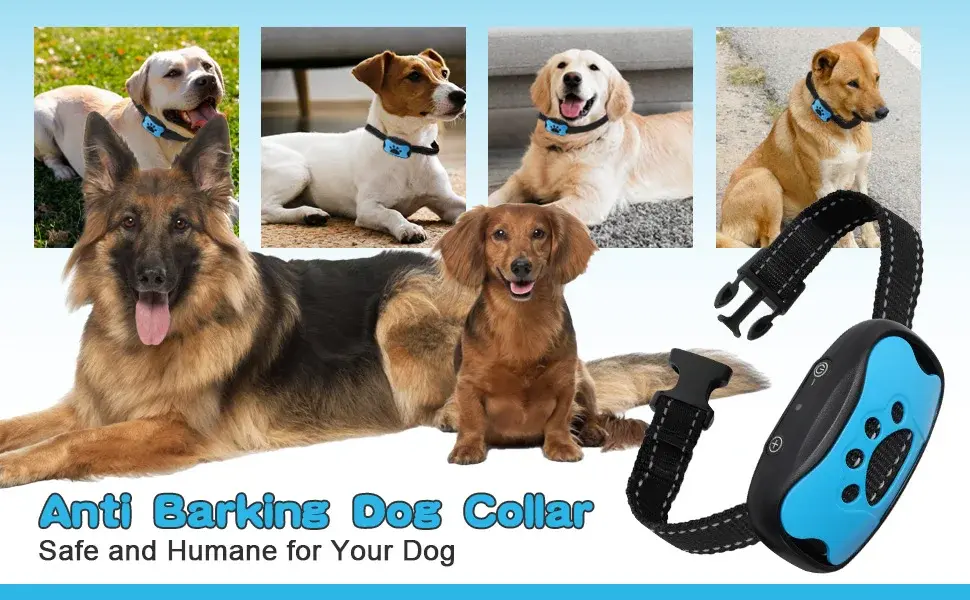 Thumbnail: PawCalm No-Shock Bark Training Collar