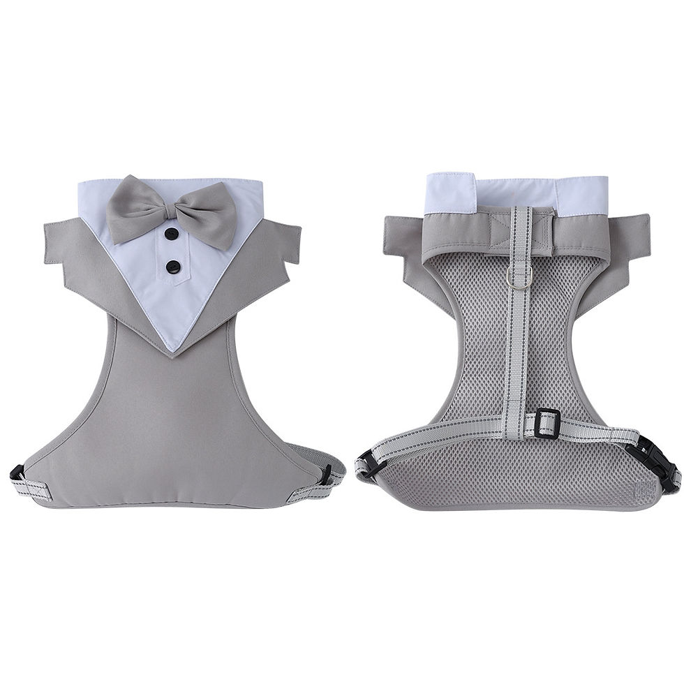 Thumbnail: Barkingham™ Formal Dog Tuxedo Harness