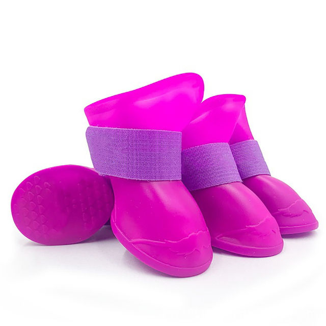Thumbnail: 4Pcs Pet PawWellies™ Waterproof Dog Boots