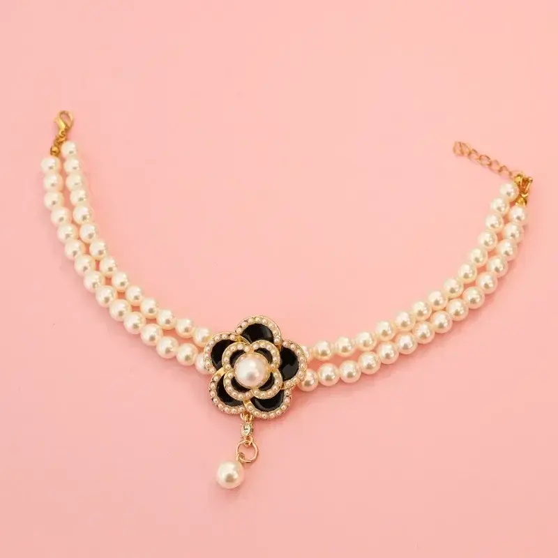 Thumbnail: PawLuxe™ Crystal Bone Dog CollarPawLuxe™ Crystal Bone Dog Collar