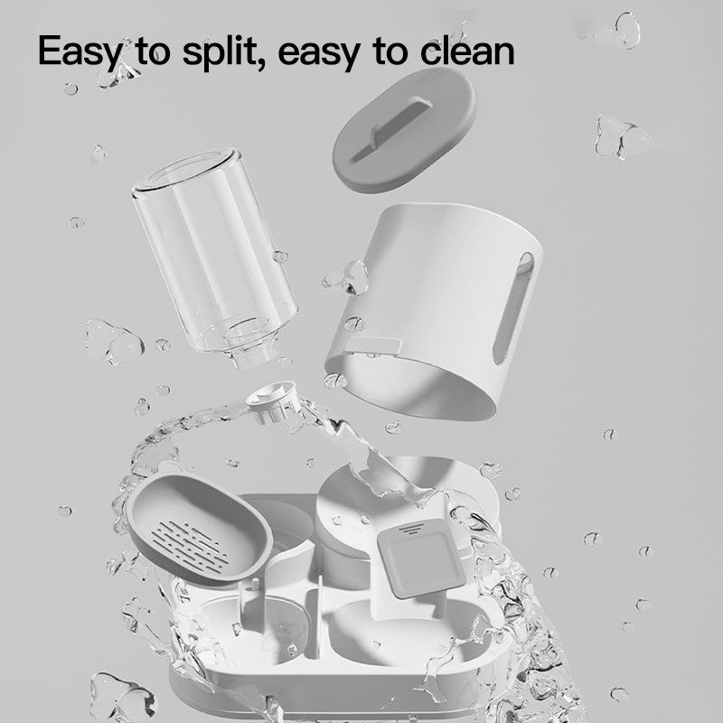 Thumbnail: PawFlow 2-in-1 Gravity Pet Feeder & Water Station