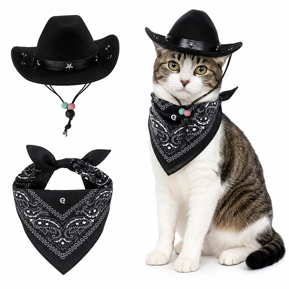 Thumbnail: Pawboy Royale Western Dog ande Cat Costume Set