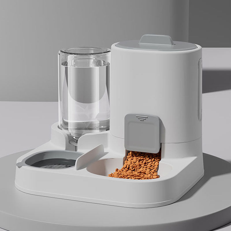 Thumbnail: PawFlow 2-in-1 Gravity Pet Feeder & Water Station