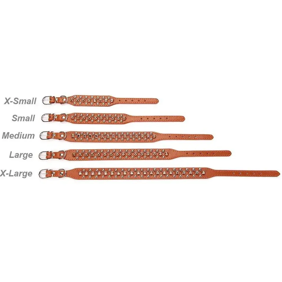 Thumbnail: PawRebel™ Adjustable Studded Dog Collar