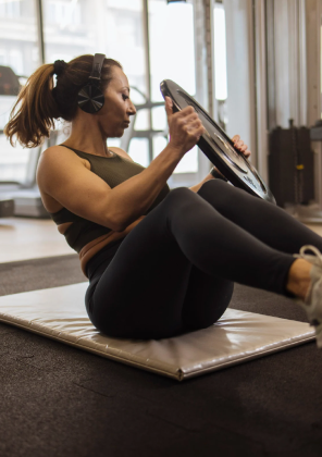 Img: Athlete training