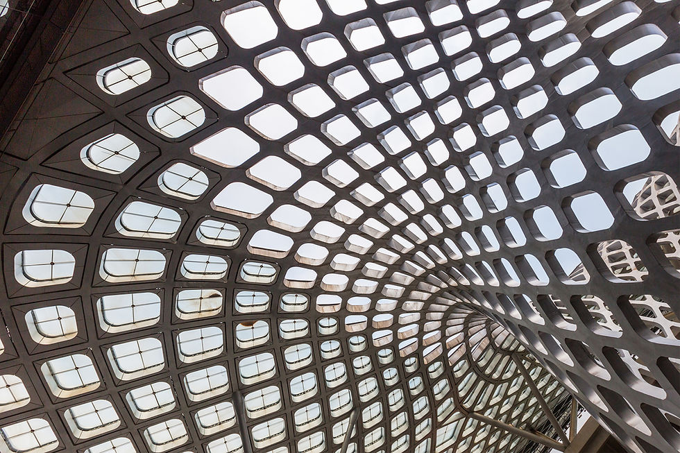 Geometric Ceiling Design