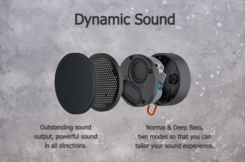 Thumbnail: Incredible Mini Portable IPX7 Dustproof and Waterproof HD Speaker Stereo BT 5.0