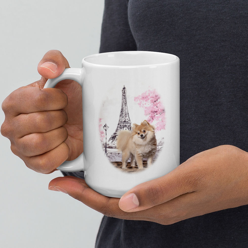 Thumbnail: Penelope: Pomeranian Mug