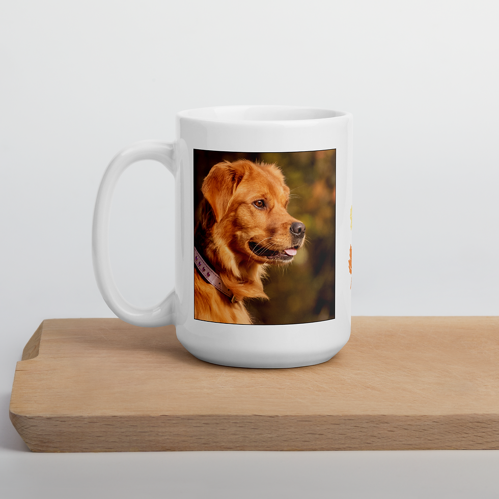 Thumbnail: Kismet: Golden Retriever Mug