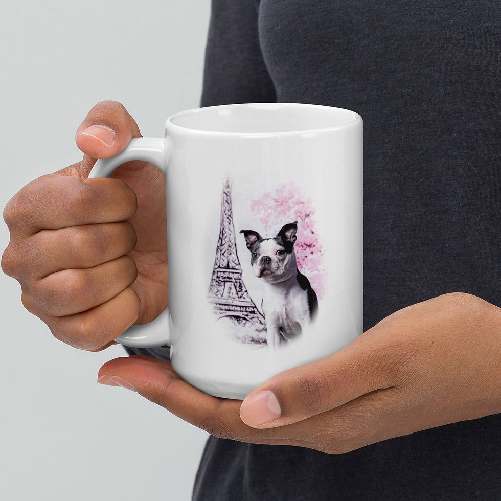 Thumbnail: Nibbler: Boston Terrier Mug