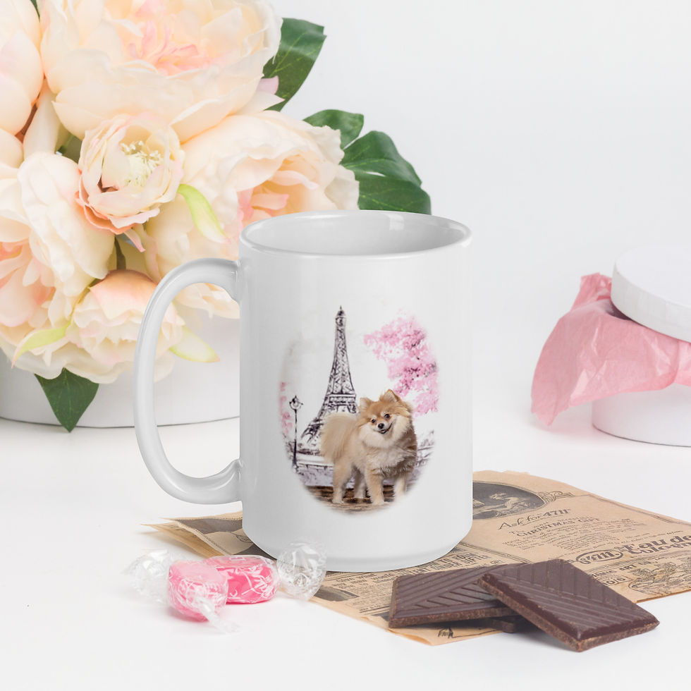 Thumbnail: Penelope: Pomeranian Mug