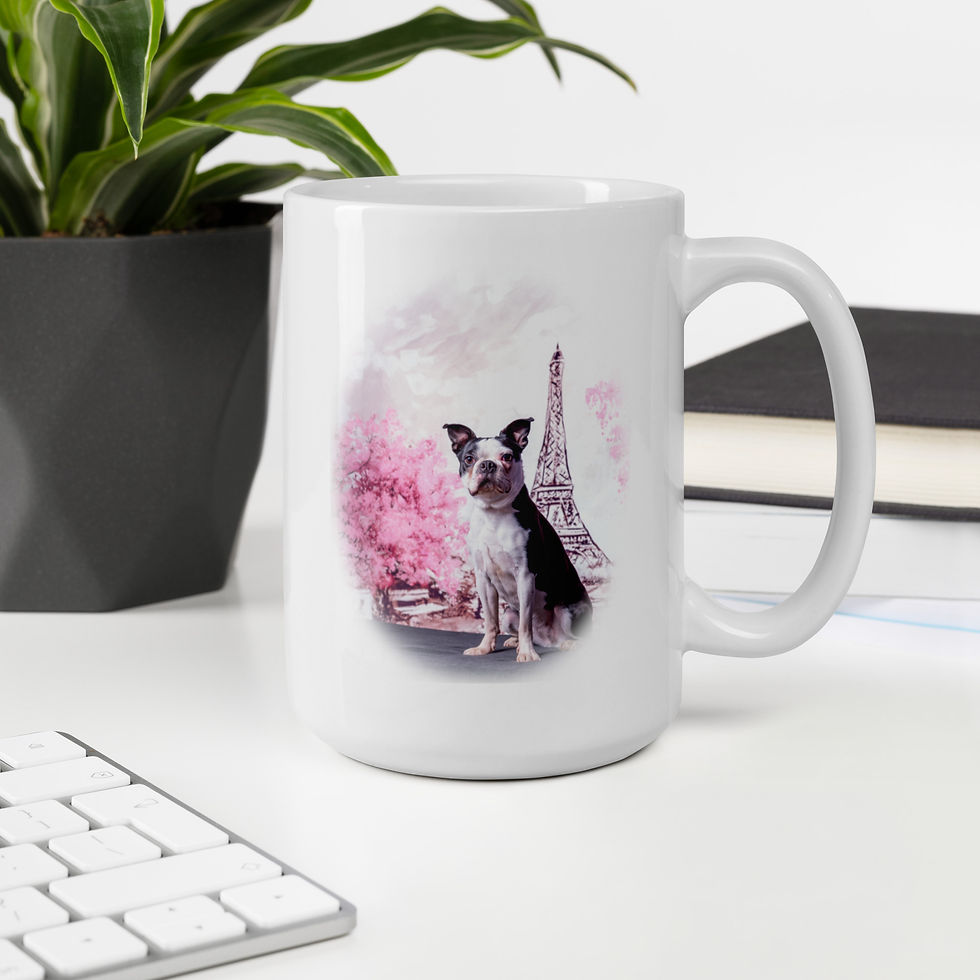 Thumbnail: Nibbler: Boston Terrier Mug