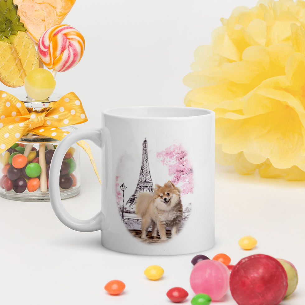 Thumbnail: Penelope: Pomeranian Mug