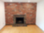 Fireplace renovation