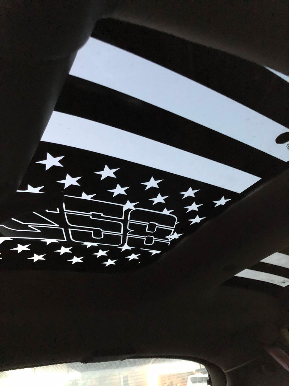 Thumbnail: T-Tops Flag Decal - 4th Gen Trans AM/Camaro