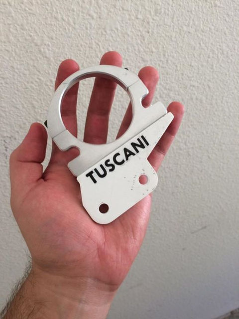 3D Printed bracket for Moroso Oil Catch Can