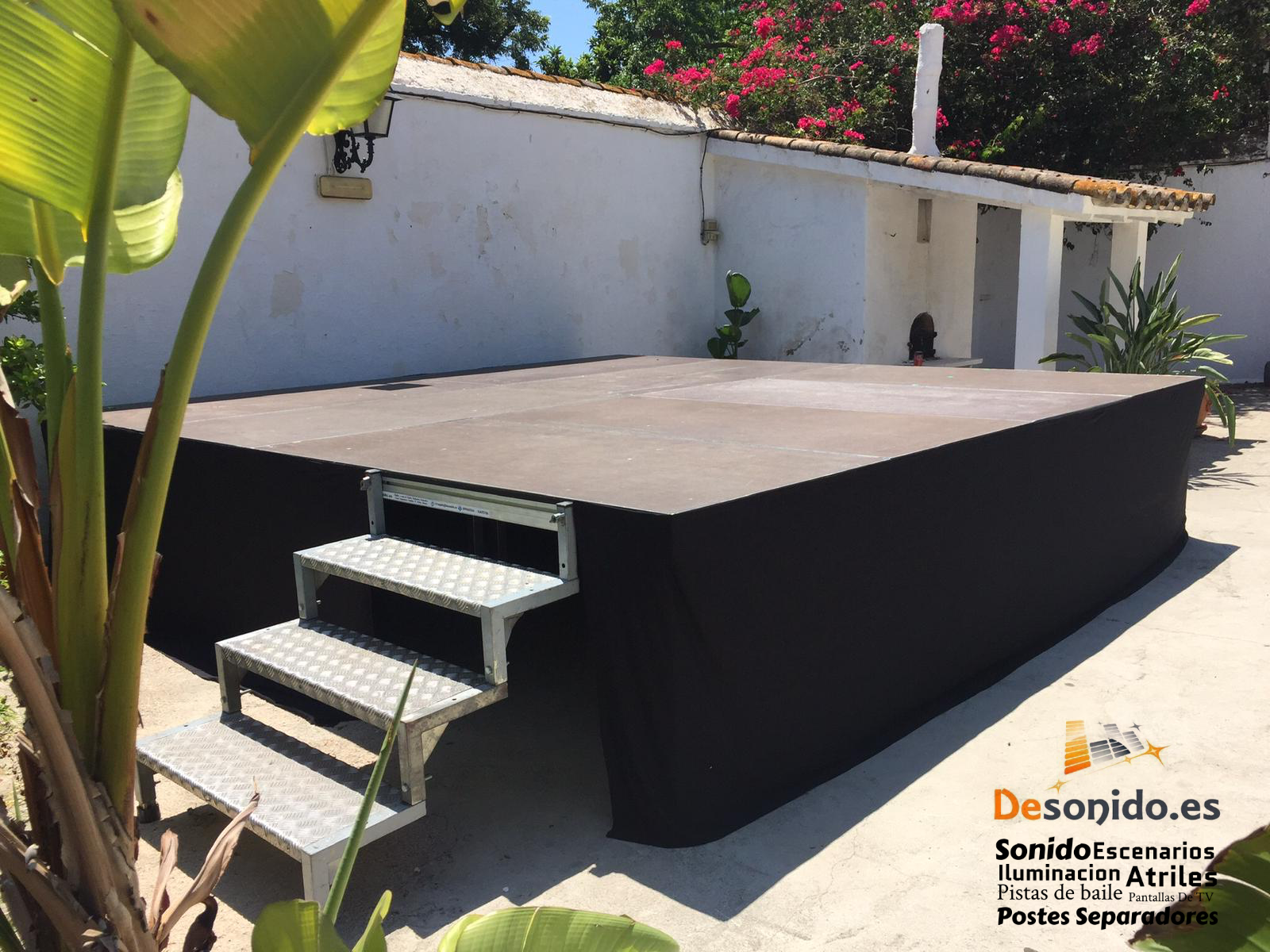 Escenario para boda
