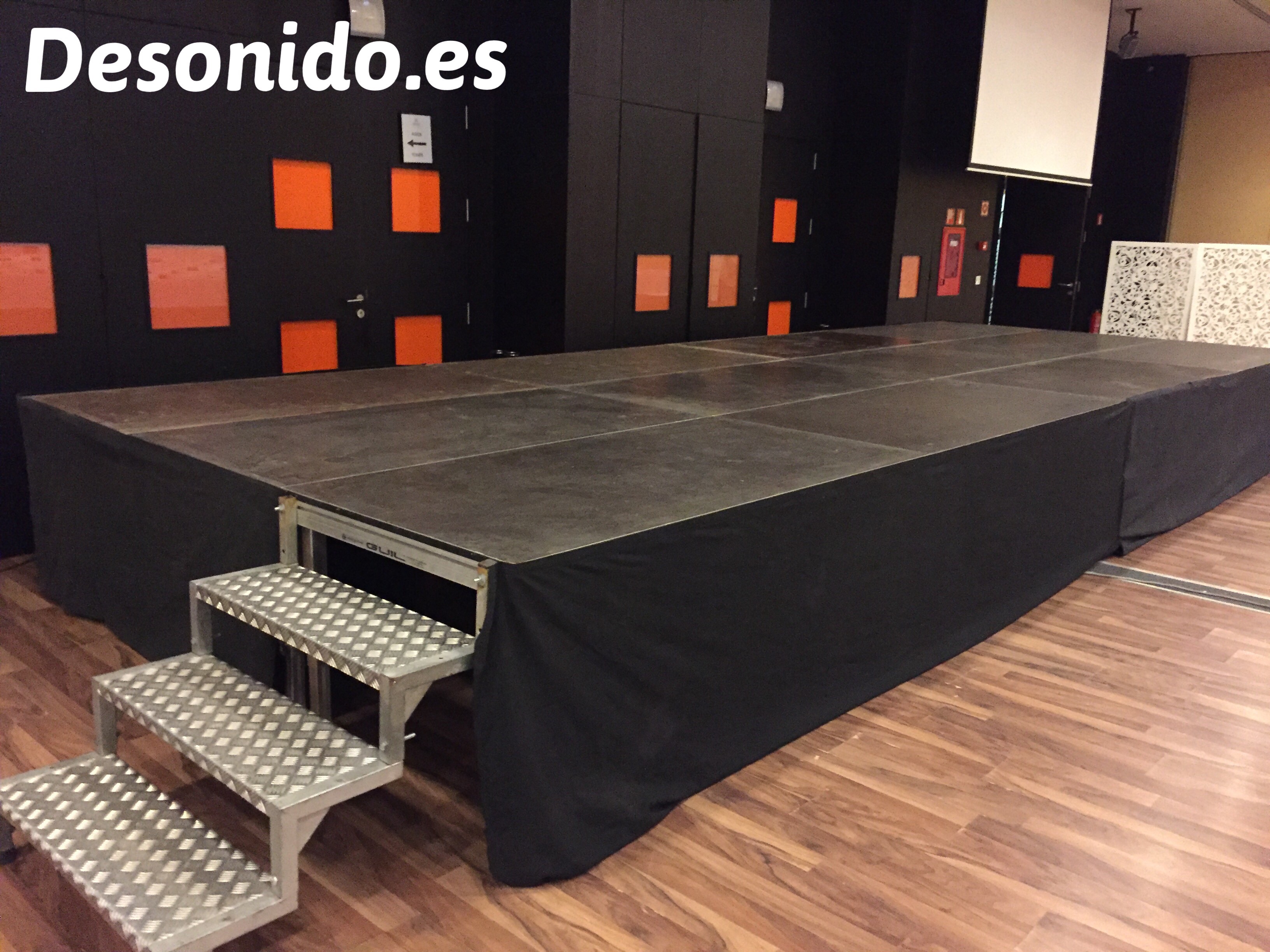Escenario para congreso