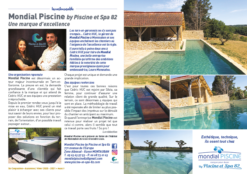 MONDIAL PISCINE