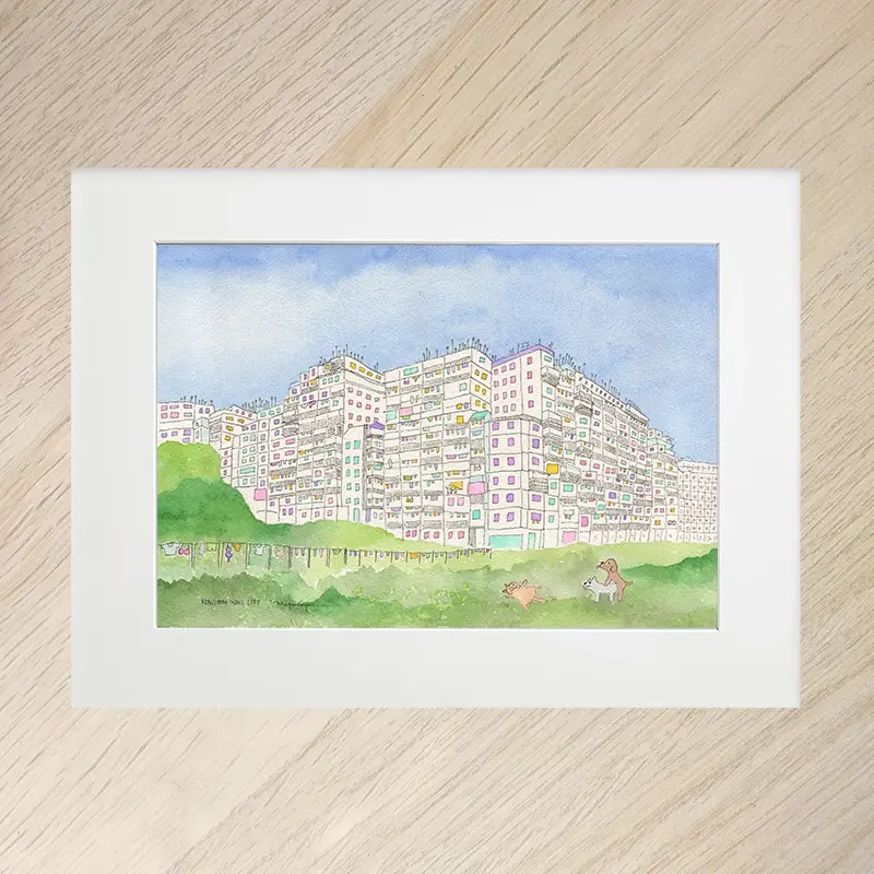 Thumbnail: Art Prints - Kowloon Wall City