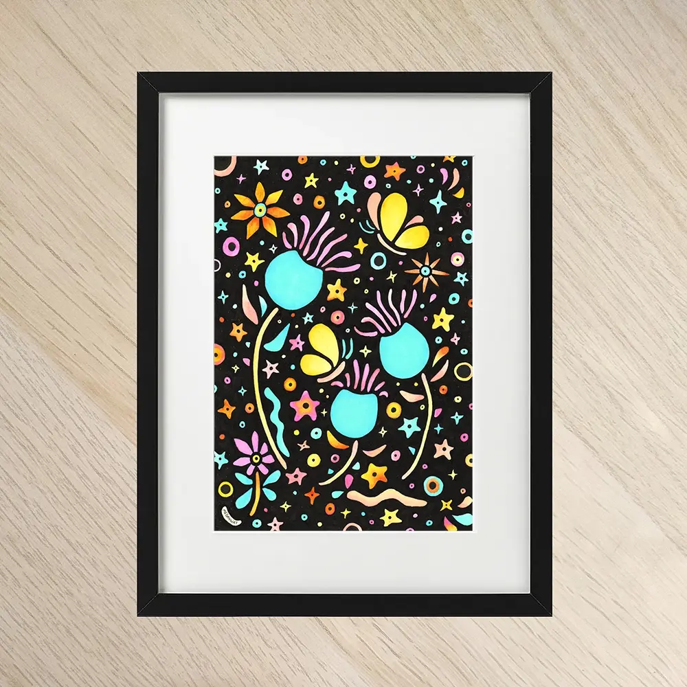 Art Prints - Thistle