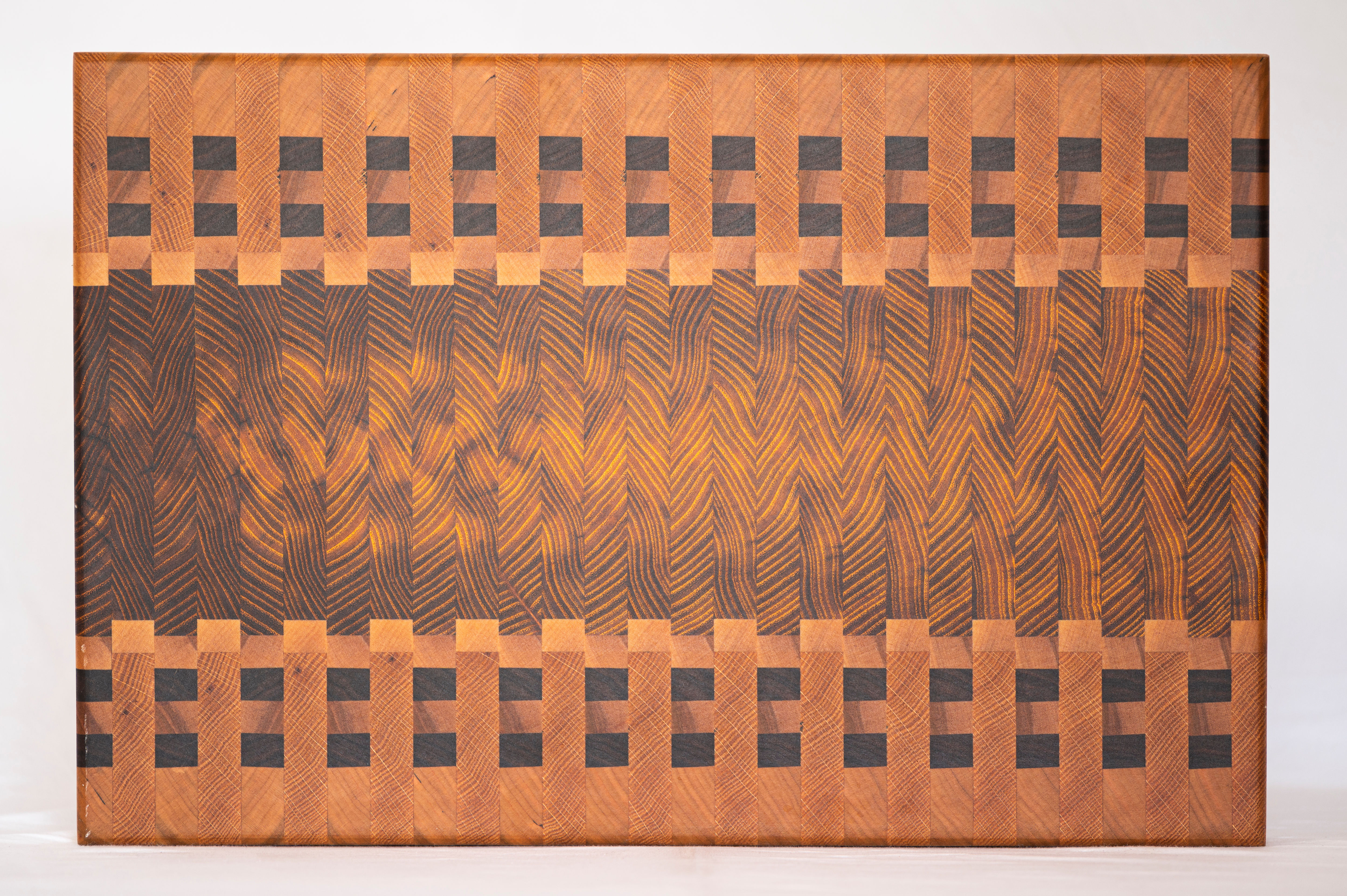 Bois d' arc Madness - Custom end grain cutting board