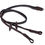 Thumbnail: QHP Anti-Slip Reins - Brown