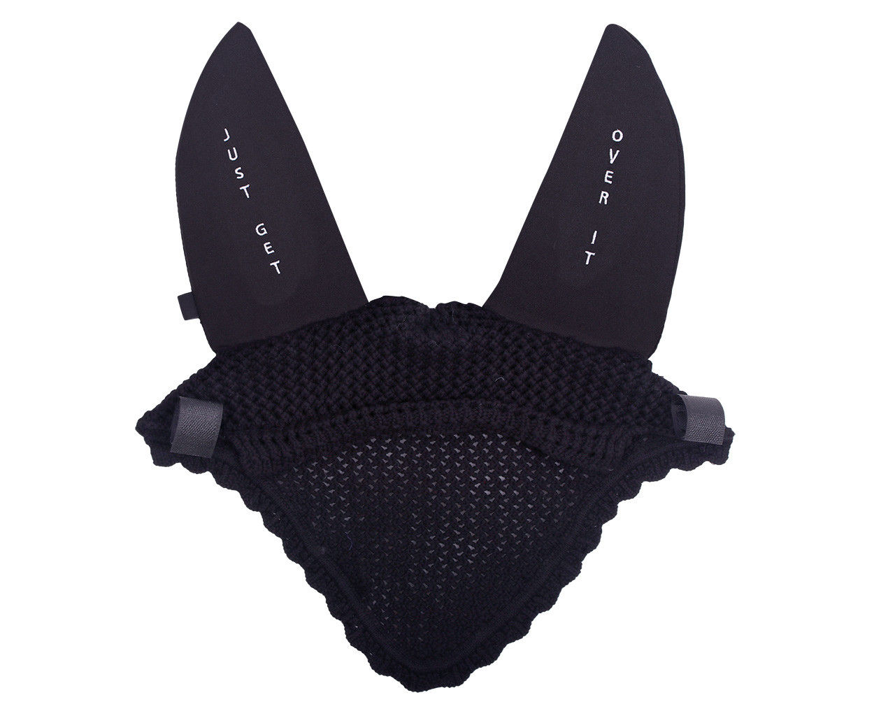 QHP Ear Net Just Get Over It - Black