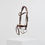 Thumbnail: Kingsley Bridle Snaffle Round - Brown