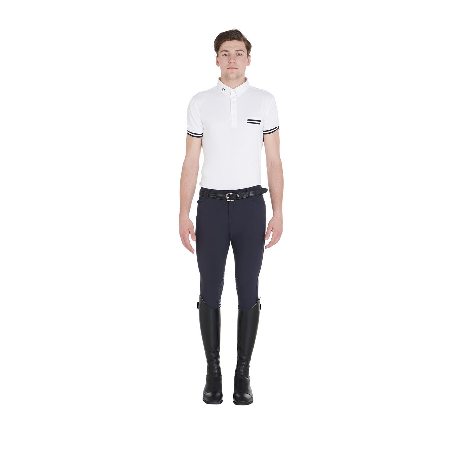 Equestro Mens Breeches - Casper Navy