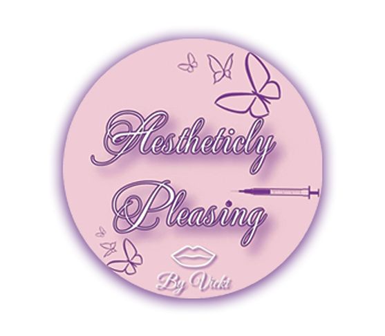 Aestheticly Pleasing by Vicki Logo