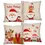 Miniatura: Kit 4 Capas de Almofada NATAL TAMANHO 45X45cm Natalina PRONTA ENTREGA