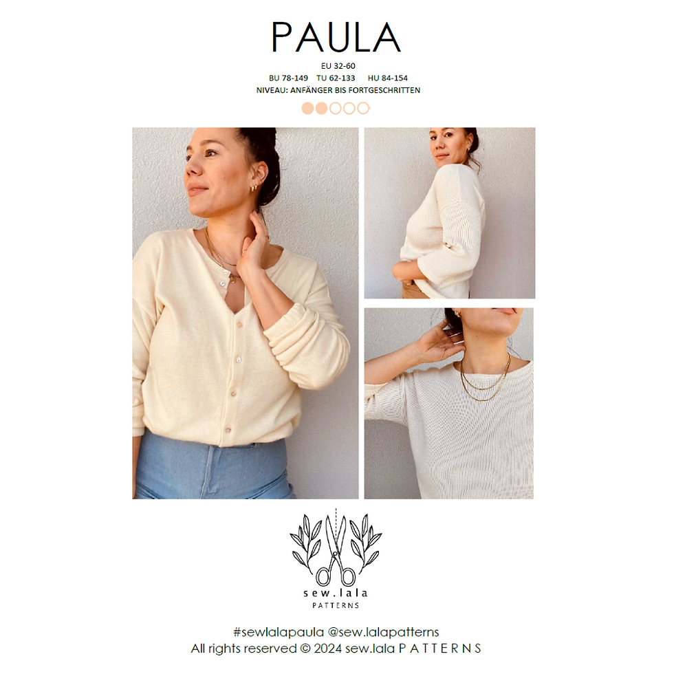 Miniaturbild: PAULA Top & Strickjacke