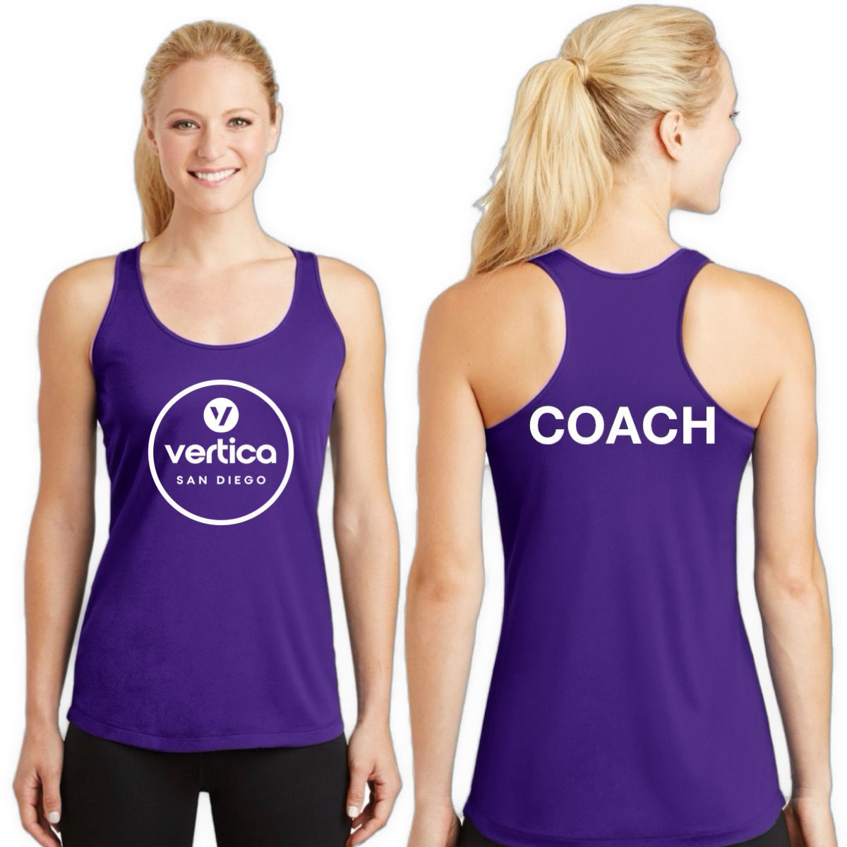 San Diego Logo Front/Coach Back