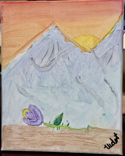 The Mountain Sun Rise