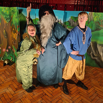 Childrens christmas theatre in school