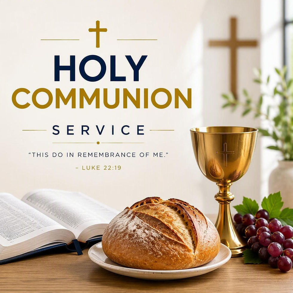 Holy Communion Service with songs