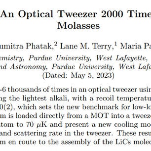 New paper on arXiv