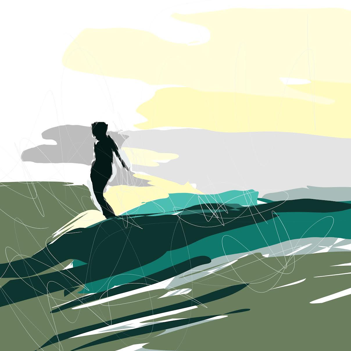 Surf print #3