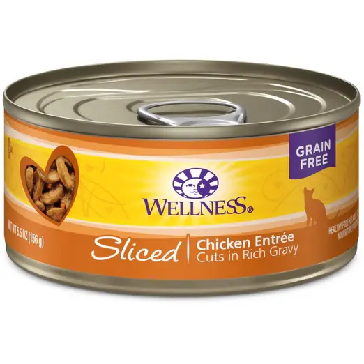 Wellness Complete Health Sliced Chicken Entree Grain-Free Canned Cat Food