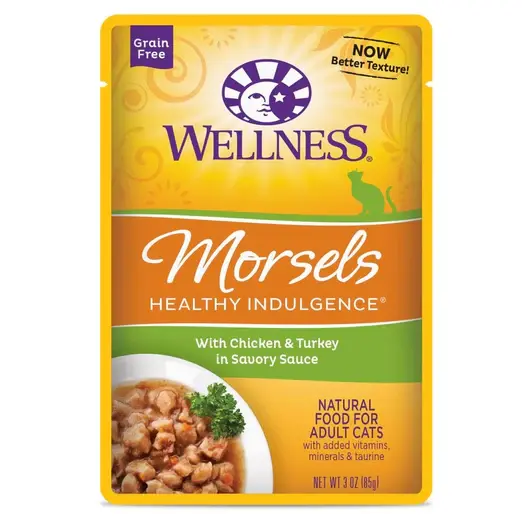 Wellness Healthy Indulgence Morsels Chicken & Turkey In Sauce