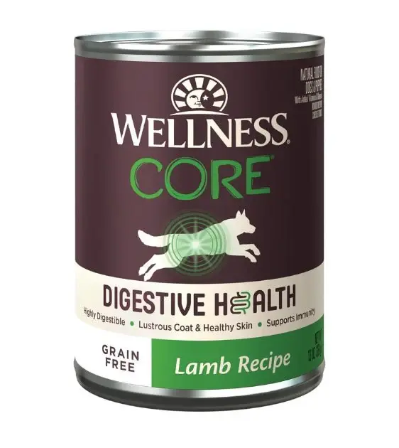Wellness Core Grain Free Digestive Health Lamb Wet Dog Food