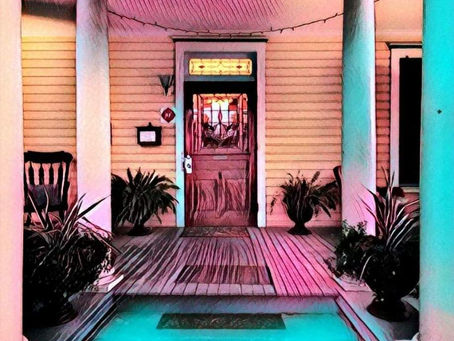 Check out our studio in the Historic Colson House in the bed and breakfast district!