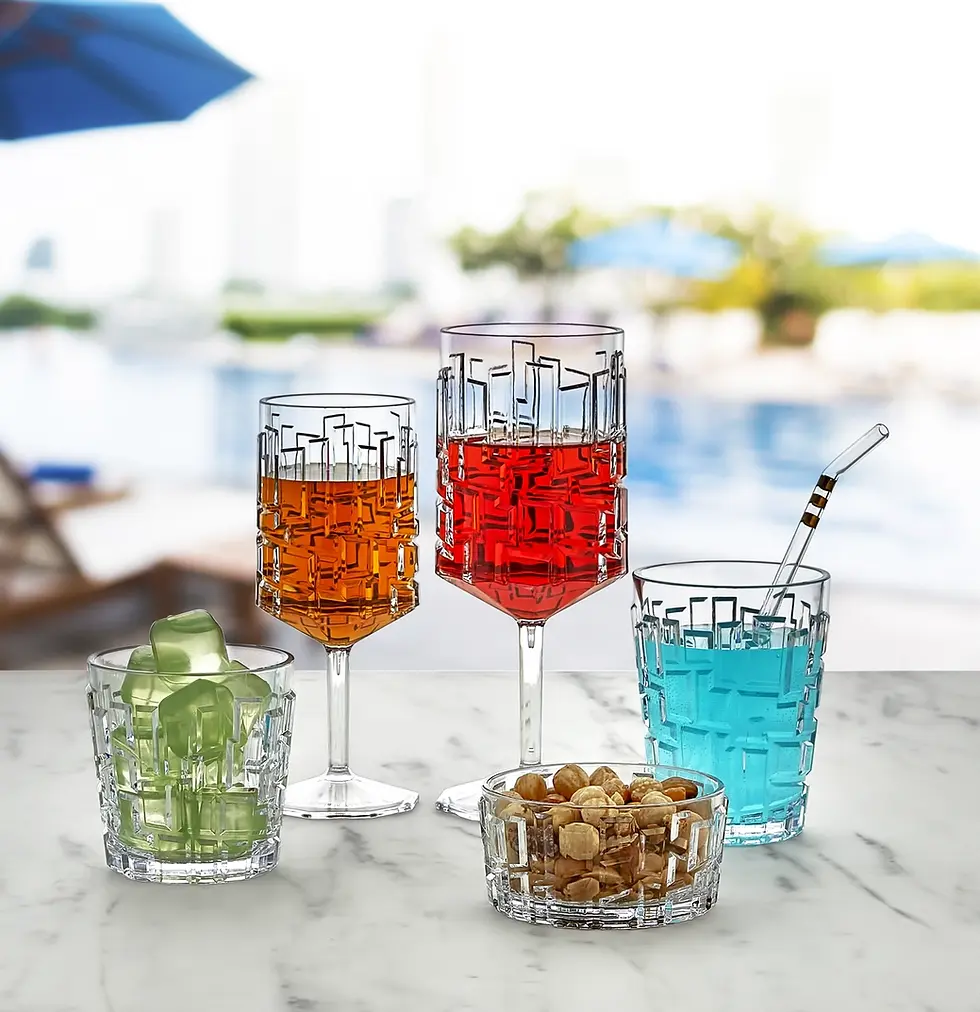 Indexkép: Kőtextúrás Pohár 250 ml (PC)