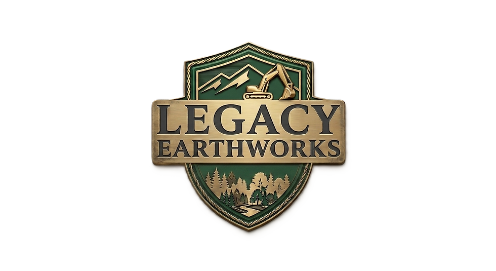 Legacy Earthworks logo - Go to homepage