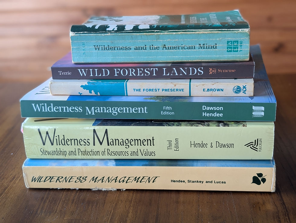 Wilderness Management: A contradiction in terms?
